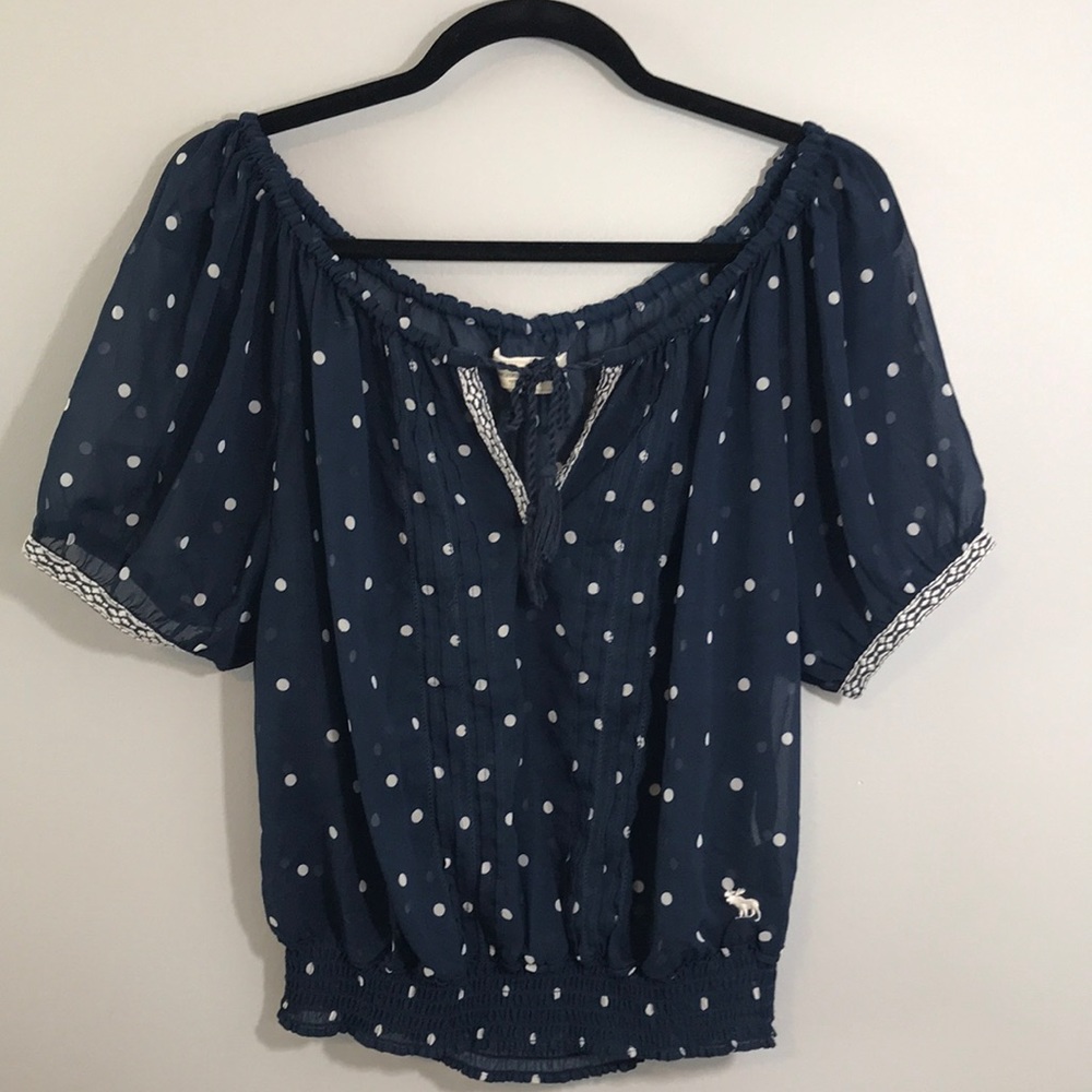 Abercrombie & Fitch sheer top